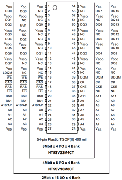 NT5SV16M8CT-8B Datasheet PDF Nanya Technology