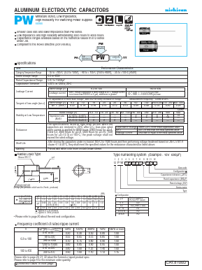 UPA2A181MHD Datasheet PDF Nichicon