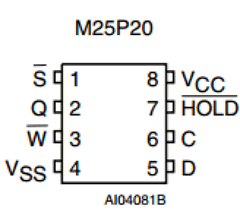 M25P20-VMN3TP/X Datasheet PDF Numonyx -> Micron