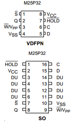 M25P32-VME3P/4A Datasheet PDF Numonyx -> Micron