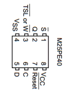 M25PE40-VMN6G Datasheet PDF Numonyx -> Micron