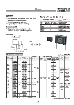 XE1201 Datasheet PDF Okaya Electric America, Inc.