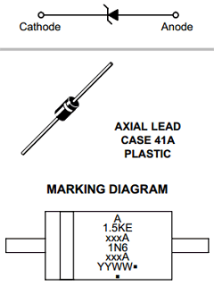 1N6285ARL4 Datasheet PDF ON Semiconductor