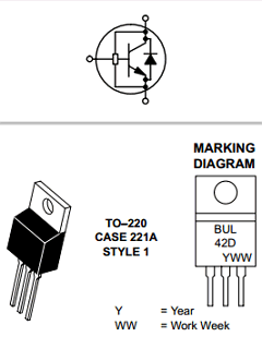BUL42D Datasheet PDF ON Semiconductor
