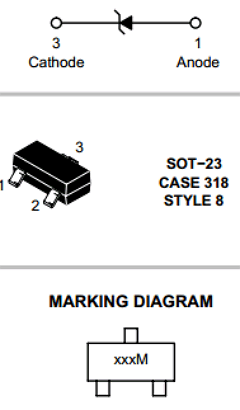 BZX84C4V7LT3 Datasheet PDF ON Semiconductor