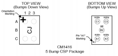 CM1416 Datasheet PDF ON Semiconductor
