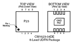 CM1623 Datasheet PDF ON Semiconductor