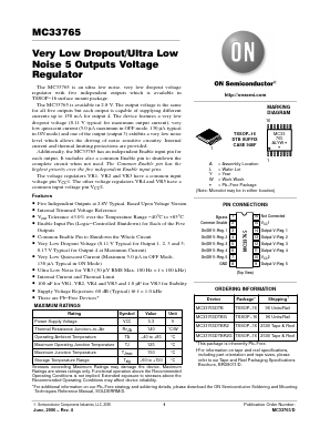MC33765DTBR2 Datasheet PDF ON Semiconductor
