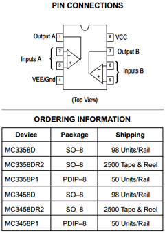 MC3358 Datasheet PDF ON Semiconductor