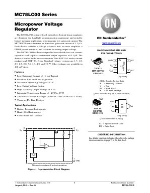 MC78LC40NTRG Datasheet PDF ON Semiconductor