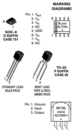 MC79L05ABPRAG Datasheet PDF ON Semiconductor