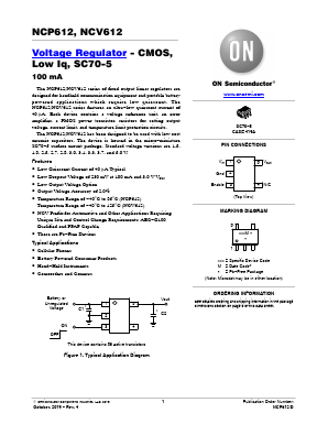 NCV612 Datasheet PDF ON Semiconductor