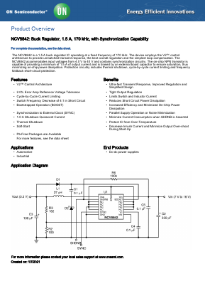NCV8842 Datasheet PDF ON Semiconductor