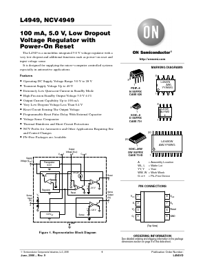 L4949N Datasheet PDF ON Semiconductor
