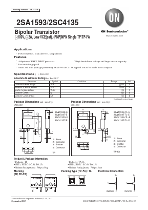 C4135 Datasheet PDF ON Semiconductor