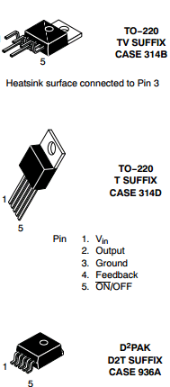 LM2596TADJG Datasheet PDF ON Semiconductor