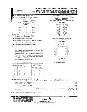 SN74LS157MR1 Datasheet PDF ON Semiconductor