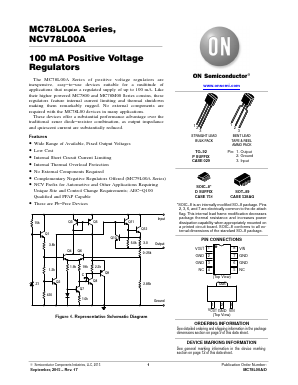 MC78L05ABPREG Datasheet PDF ON Semiconductor