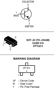 SMMBT2907ALT3G Datasheet PDF ON Semiconductor