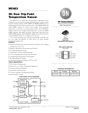 MC623 Datasheet PDF ON Semiconductor
