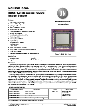 NOII5SM1300A Datasheet PDF ON Semiconductor