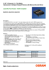 DLG1414 Datasheet PDF OSRAM GmbH