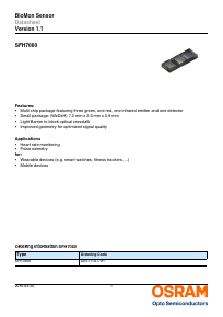 SFH7060 Datasheet PDF OSRAM GmbH