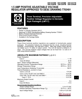 OM1320STM Datasheet PDF Omnirel Corp => IRF