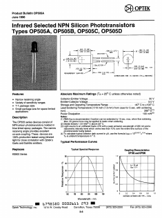 OP505D Datasheet PDF Optek Technology