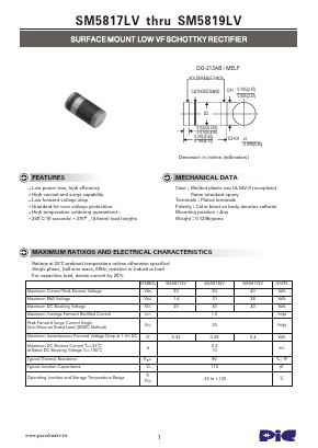 SM5819LV Datasheet PDF PACELEADER INDUSTRIAL