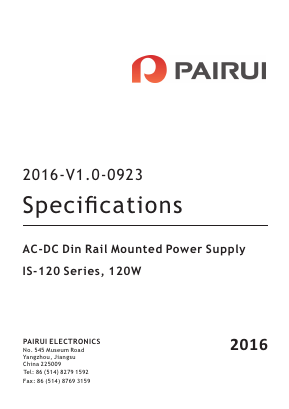 IS120-12 Datasheet PDF PAIRUI GROUP INC.
