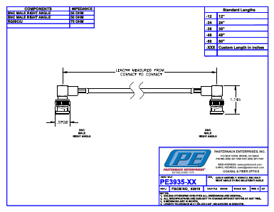 PE3935-48 Datasheet PDF Pasternack Enterprises, Inc.