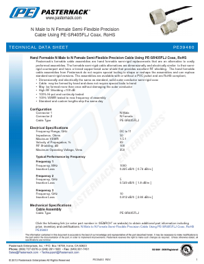 PE39460-24 Datasheet PDF Pasternack Enterprises, Inc.