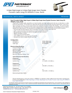 PE39466 Datasheet PDF Pasternack Enterprises, Inc.