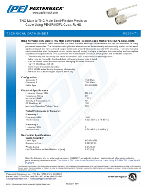 PE39471 Datasheet PDF Pasternack Enterprises, Inc.