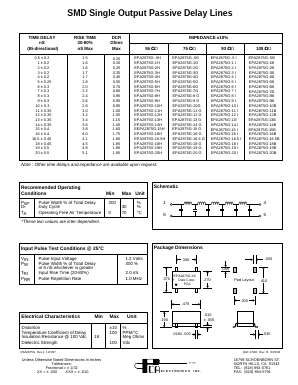 EPA2875G-5I Datasheet PDF PCA ELECTRONICS INC.