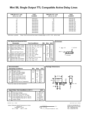 EP9748 Datasheet PDF PCA ELECTRONICS INC.