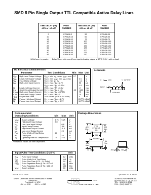 EPA426 Datasheet PDF PCA ELECTRONICS INC.
