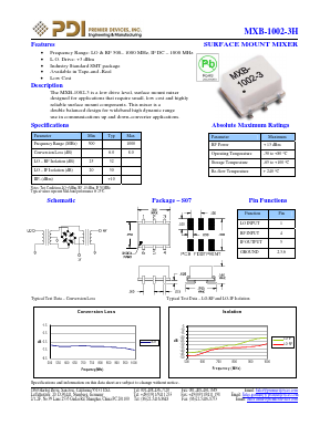 MXB-1002-3H Datasheet PDF PREMIER DEVICES, INC.