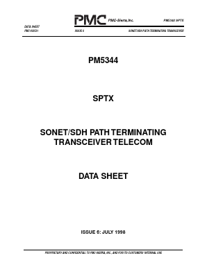 PM5344 Datasheet PDF PMC-Sierra