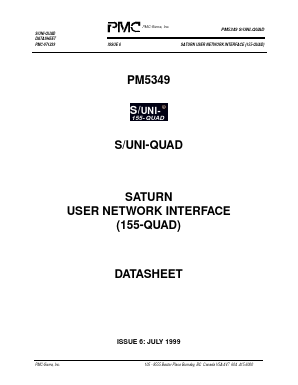 PM5349-BI Datasheet PDF PMC-Sierra
