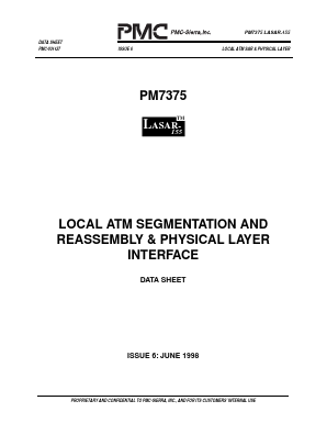 PM7375 Datasheet PDF PMC-Sierra