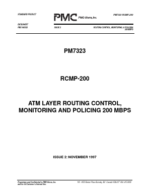 PM7323 Datasheet PDF PMC-Sierra