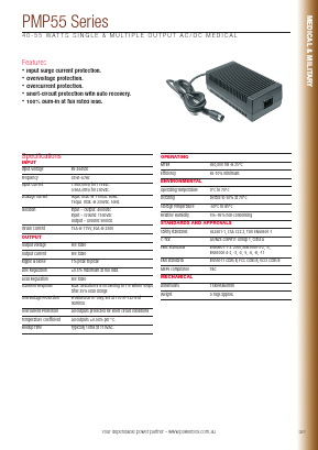PMP55-11 Datasheet PDF Powerbox