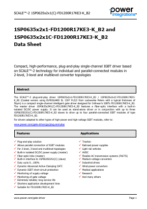 1SP0635D2S1-FD1200R17KE3-K_B2 Datasheet PDF POWERINT