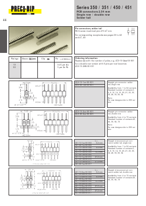 350-10-139-00-001 Datasheet PDF Precid-Dip Durtal SA