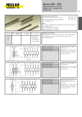 450-Z1-230-00-006 Datasheet PDF Precid-Dip Durtal SA