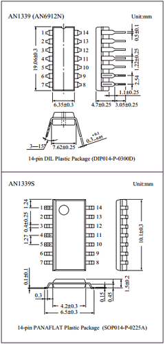 AN6912N Datasheet PDF Panasonic Corporation