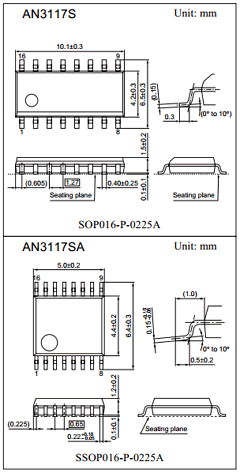AN3117 Datasheet PDF Panasonic Corporation