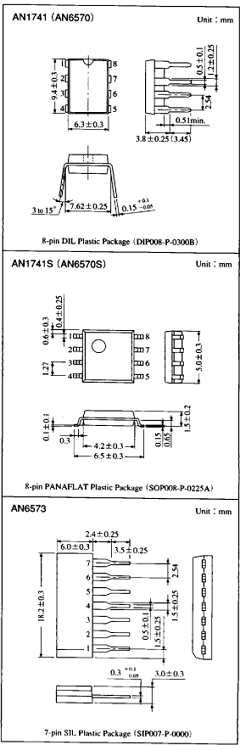 AN1741 Datasheet PDF Panasonic Corporation